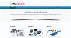 Desktop Screenshot of netelbilisim.com