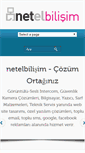 Mobile Screenshot of netelbilisim.com