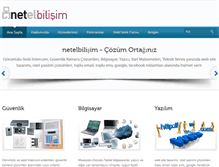 Tablet Screenshot of netelbilisim.com
